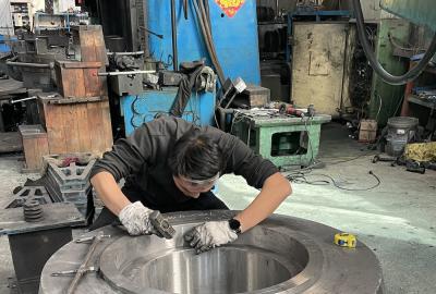 球磨机制作车间图